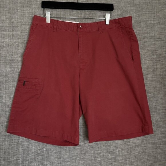 Greg Norman for Tasso Elba Shorts Mens 36 Red 5 Iron Performance Golf - Picture 11 of 11